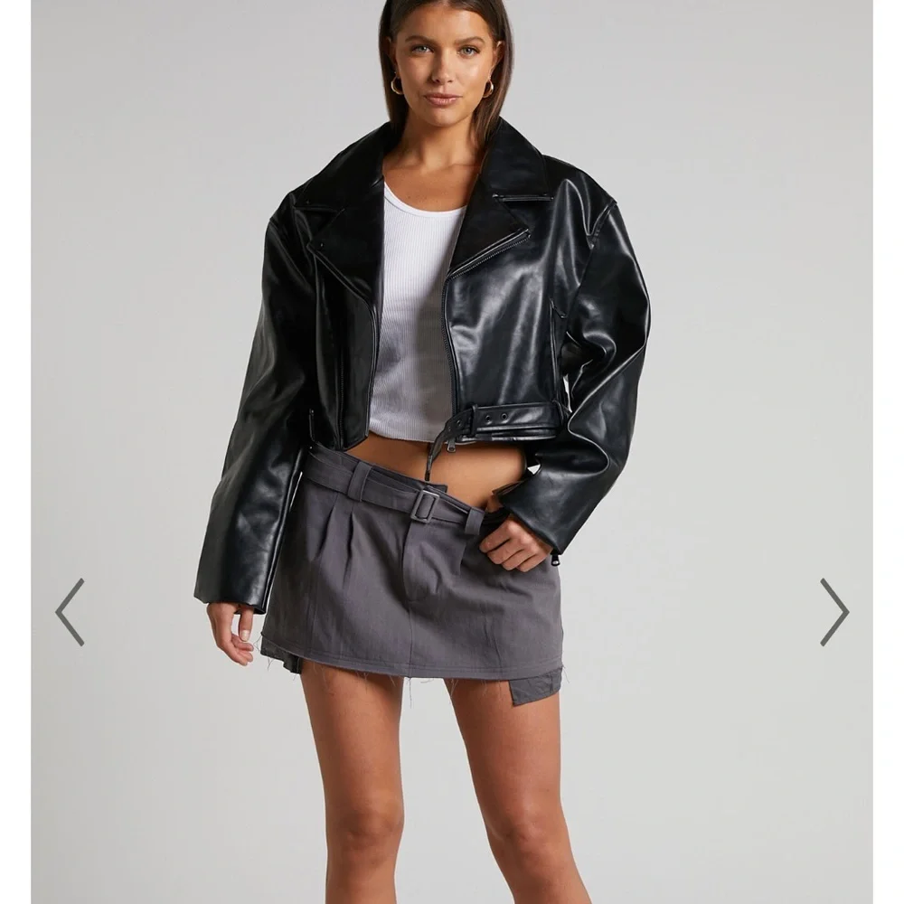 LIONESS - STATEN ISLAND JACKET IN BLACK - Picture 8 of 16